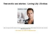 lerotica stories|Free Erotic Sex Stories .